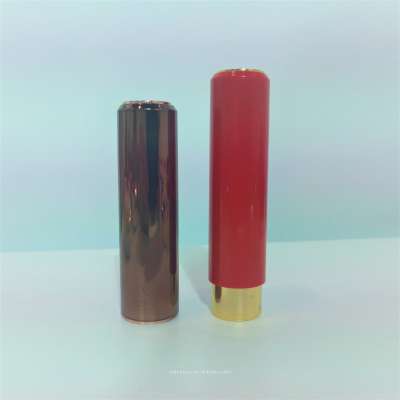 Personalized new high-grade pressing lipstick tube electroplating cosmetic makeup packaging